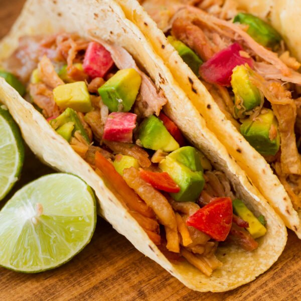 5 Mini Carnitas Tacos